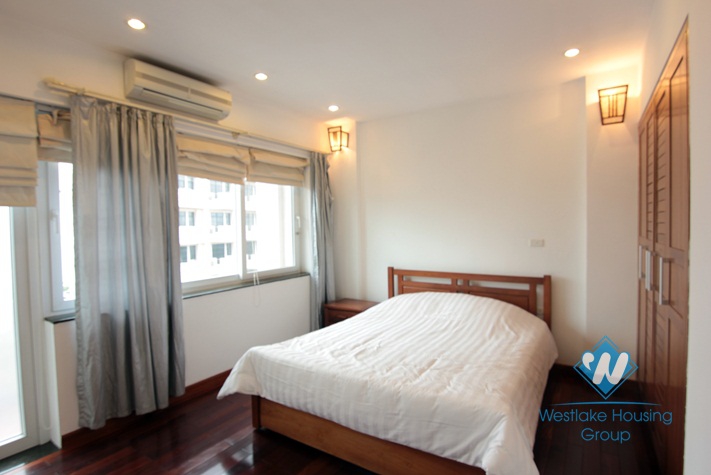 Spacious and beautiful apartment for rent in Tay Ho, Hanoi
